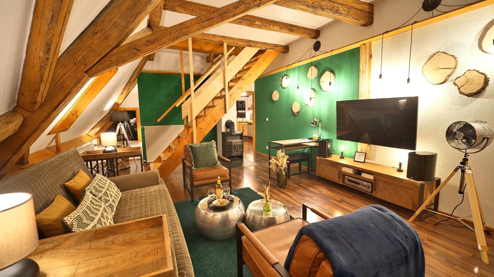 Green Loft Schwarzwald - Dach-Balkon--Musik-Ecke Fluorn-Winzeln Exteriör bild